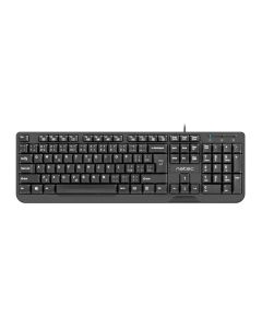 Natec Trout/Drátová USB/CZ-SK layout/Černá