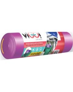 Pytle na odpad viGO! – zatah., 120l, 35 mic, 10 ks