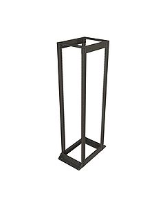 Rám 19" 45U 600x1000 černý nosnost 1200kg, VR-45-B
