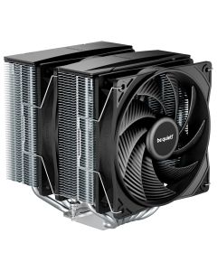 Be quiet! chladič CPU PURE ROCK PRO 3 / 2x120mm PWM fan / 6xheatpipe / stříbrný