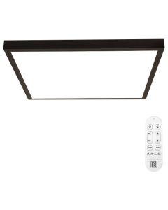 IMMAX NEO LITE FRAME SMART stropní svítidlo 60x60cm, IP44, CCT,  s podporou BEACON, Wi-Fi, TUYA, černé