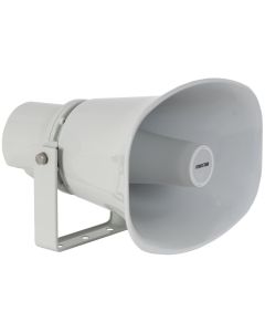 Fonestar Tlakový 100V reproduktor 30 W, IP66, citlivost 104 dB, ABS, Al držák, nerez, šedý