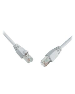 Solarix Patch kabel CAT5E SFTP PVC 1m šedý snag-proof C5E-315GY-1MB