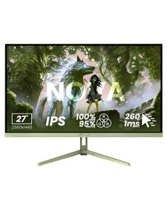 AROZZI NOVA herní monitor 27" 27T2K260 Forest Green/ LED/ 2560x1440/ 260Hz/ IPS/ 1000:1/ 1ms/ 2xHDMI/ 2xDP/ zelený