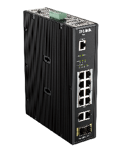 D-Link DIS-200G-12PS Industrial L2 smart manage POE switch