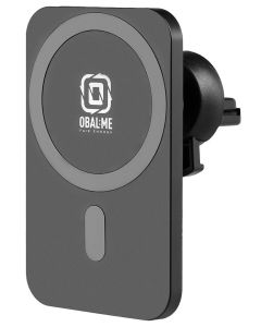 OBAL:ME MagNetix Plate Bezdrátový Nabíjecí Držák do Auta 15W Black