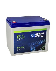 GOOWEI ENERGY Pb záložní akumulátor VRLA GEL 12V/75Ah (OTL75-12)