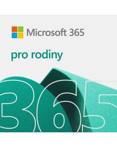 Elektronicky: Microsoft 365 Family CZ - předplatné na 1 rok - ESD elektronická licence