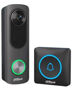 DAHUA chytrý bateriový videozvonek s bezdrátovým zvonkem VDKB01-BB/ Wi-Fi/ 4Mpix/ krytí IP65/ IR až 10m/ CZ app