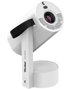 Rollei chytrý přenosný projektor SB-3L/ 1080p až 4K/ 300 ANSI/ 2000:1/ HDMI/ USB/ BT/ Wi-Fi/ Repro/ bílý