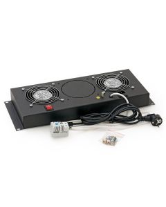 Triton 19" Vent. jednotka 220V/30W 4U 2xFAN+Term vertikální