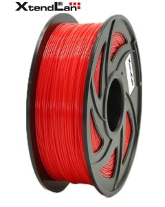 XtendLAN PLA filament 1,75mm zářivě červený  1kg