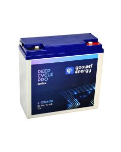 GOOWEI ENERGY Pb trakční záložní akumulátor VRLA GEL 12V/24Ah (6-DZM-20)