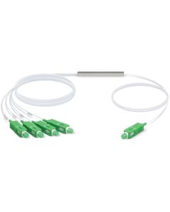 Ubiquiti UFiber Splitter 4 - optický rozbočovač 1:4, 1260-1650 nm, SC/APC konektory, délka 1,5 m