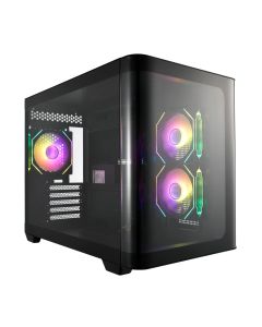 FSP S380-BA/Micro ATX/Transpar./Černá