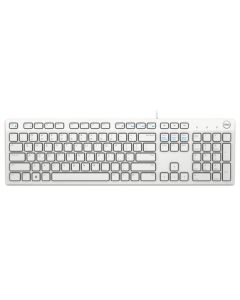 DELL klávesnice KB216/ multimediální/ německá/ GER/ DE/ USB/ drátová/ bílá