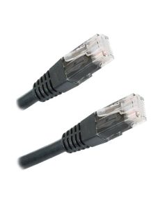 XtendLan Patch kabel Cat6 UTP 1m - černý