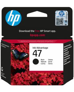 HP 47 Černá originální kazeta DeskJet 4828