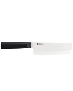 Kyocera Nůž Nakiri 15 cm, bílá čepel, černá rukojeť