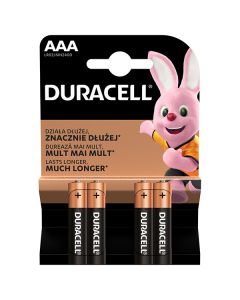 Duracell BASIC Jednorázová alkalická baterie AAA, 4-pack