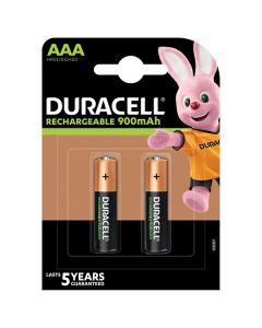 DURACELL Nabíjecí baterie mikrotužková AAA 900 mAh 2 ks