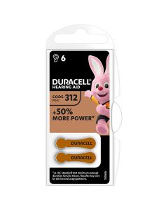 Duracell Jednorázová zinkovzdušná baterie ZA, 6-pack