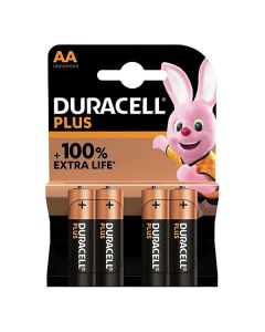 Duracell Jednorázová alkalická baterie AA, 4-pack