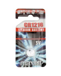 Maxell Jednorázová lithiová baterie CR1216, 1-pack