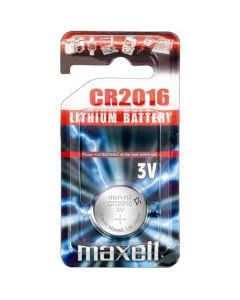 Maxell Jednorázová lithiová baterie CR2016, 1-pack