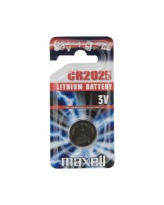 Maxell Jednorázová lithiová baterie CR2025, 1-pack