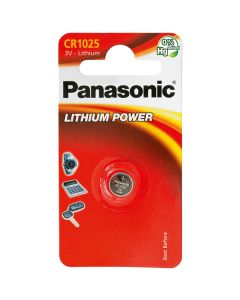 Panasonic Jednorázová lithiová baterie CR1025, 1-pack