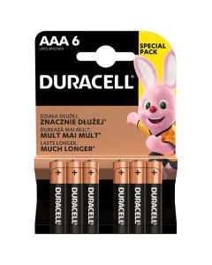 Duracell BASIC Jednorázová alkalická baterie AAA, 6-pack