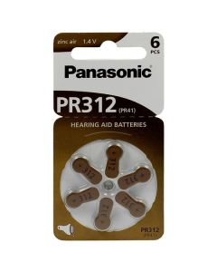 Panasonic Jednorázová zinkovzdušná baterie ZA, 6-pack
