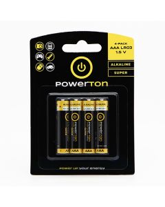 Powerton ENERGY ALKAMAX Jednorázová alkalická baterie AAA, 4-pack