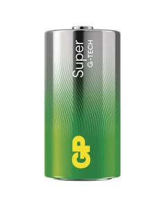 GP Jednorázová alkalická baterie C, 2-pack