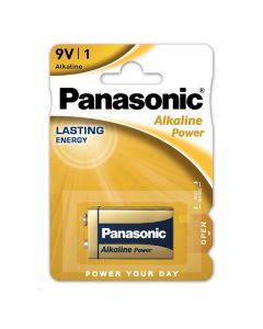 Panasonic Jednorázová alkalická baterie 9V, 1-pack