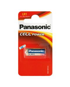 Panasonic Jednorázová alkalická baterie N, 1-pack