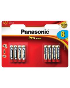 Panasonic Jednorázová alkalická baterie AAA, 8-pack