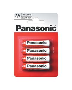 Panasonic Jednorázová zinkouhlíková baterie AA, 4-pack