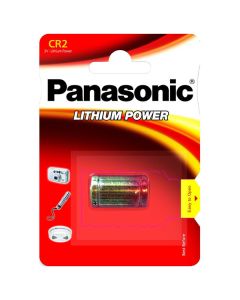 Panasonic Jednorázová lithiová baterie CR2, 1-pack