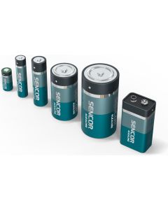 Sencor Jednorázová alkalická baterie AAA, 6-pack