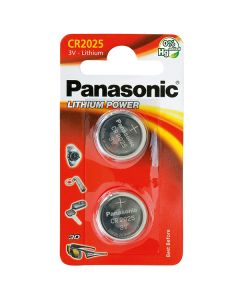 Panasonic Jednorázová lithiová baterie CR2025, 2-pack