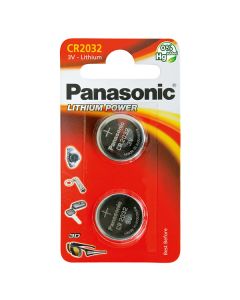 Panasonic Jednorázová lithiová baterie CR2032, 2-pack