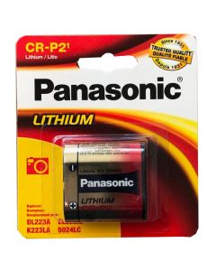 Panasonic Jednorázová lithiová baterie CR-P2, 1-pack