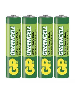 GP Jednorázová zinkochloridová baterie AAA, 4-pack