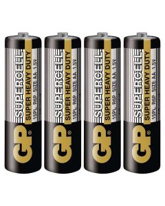 GP Jednorázová zinkouhlíková baterie AA, 4-pack