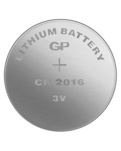 GP Jednorázová lithiová baterie CR2016, 2-pack