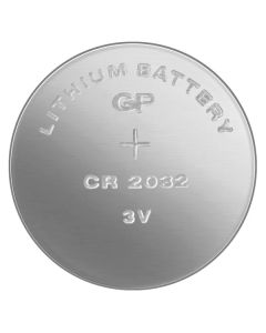 GP Jednorázová lithiová baterie CR2032, 2-pack