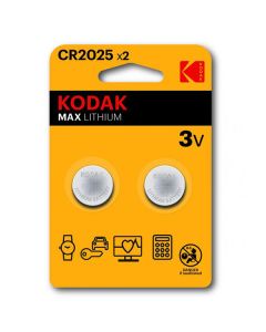 Kodak MAX Jednorázová lithiová baterie CR2025, 2-pack