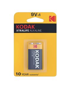 Kodak XTRALIFE Jednorázová alkalická baterie 9VA, 1-pack